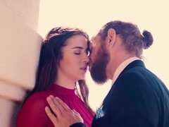 Mamada, Erótico, Hd, Besar, Al aire libre, Realidad, Tetas, Boda