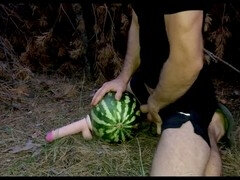 Amateur, Gode, Nourriture, Homosexuelle, Masturbation, De plein air, Solo, Jouets