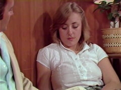 Grosse titten, Blondine, Blasen, Spermaladung, Lesbisch, Masturbation, Milf, Retro