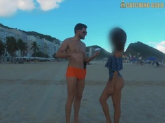 Barely Legal Super Skinny Brazilian Teen Gets Hard Sex After Being Picked Up From The Beach