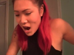 Aziatisch, Mooi, Vrouw, Fetisj, Hd, Natuurlijk, Alleen, Tatoeage