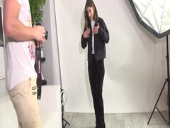 Leie, Blasen, Braunhaarige, Tschechisch, Schwanz, Handjob, Hardcore, Hd