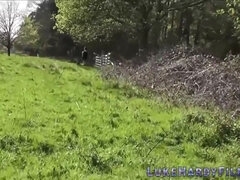 フェラチオ, イギリス人, 手コキする, Hd, マスク, 怪物, アウトドア, 叫ぶ