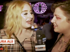 デカパイ, イギリス人, クラブ, 面白, Hd, パーティ, ストリップ, ウェブカメラ