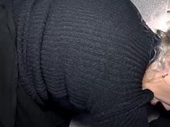 Blond, Pijpbeurt, Sperma shot, Omie, Rijpe lesbienne, Moeder die ik wil neuken, Openbaar