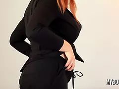 Leie, Wohlbeleibte schöne frauen, Grosser arsch, Grosse titten, Hd, Selbstgemacht, Rotschopf, Titten