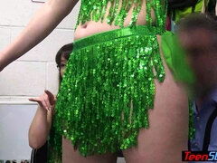 Grosser schwanz, Blasen, Schwanz, Brille, Zierlich, Realität, Jungendliche (18+), Uniform