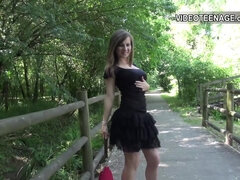 Amateur, Linda, Francés, Hd, Al aire libre, Público, Adolescente, Juguetes