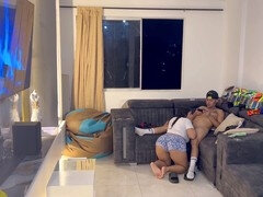 18, 素人, アジア人, カップル, 自家製, オーガズム, 禁句, ティーン