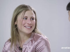 Enthousiasteling, Blond, Hondjeshouding, Spel, Harig, Natuurlijk, Natuurlijke tieten, Realiteit