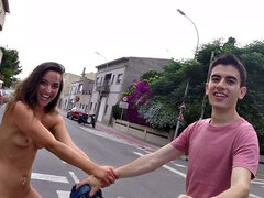 Strand, Pijpbeurt, Hondjeshouding, Handbeurt, Hongaars, Likken, Buiten, Doordringend