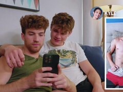 Grote lul, Pijpbeurt, Bruinharig, Diep in de keel, Lul, Hd, Spier, Roodharige vrouw