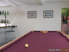 アナル, デカチン, 黒人, 茶髪の, ダブル開発, 顔射, 開帳, 怪物