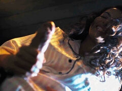 18, 茶髪の, チン, レディボーイ, ラティーナ, レズビアン, 驚き, オッパイの