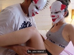 素人, 捕まる, カップル, ホテル, 下着, オナニー, スペイン人