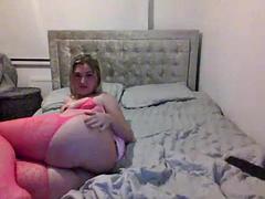 Blond, Brits, Voeten, Masturbatie, Moeder die ik wil neuken, Nylonstof, Alleen, Speelgoed