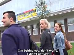 Foursome in sauna with russian girls: Blowjob, Amateur  Babe Porn