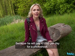 Cul, Blonde, Queue, Européenne, Faciale, Public, Tatouage, Nénés