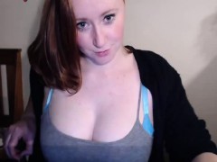 Amateur, Masturbation, Rousse roux, Solo, Webcam