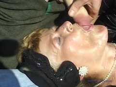 Mooi, Groepseks ejactulatie, Boederij, Groepseks, Duits, Omie, Buiten