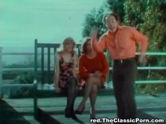 Lingerie, Orgie, Rotschopf, Vintage