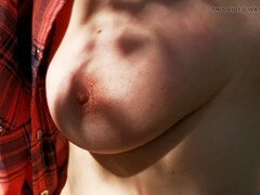 Slapping tits, tits slapping and squeezing, showcasing