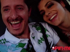 Gambling miss at public blowjob porn