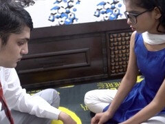 大学生, 言葉責め, 指いじり, 手コキする, インド人, ジーンズ, キス, 淫乱熟女