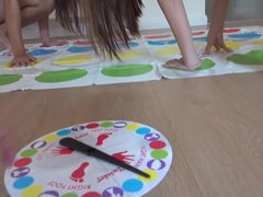 Pornstars Alexis Brill And Harriet Sugarcookie Play Twister