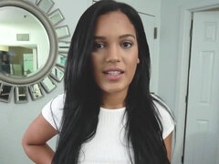 Latina exchange student lets her teacher fuck her fat ass