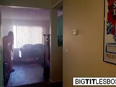 Cul, Gros seins, Hd, Lesbienne, Léchez, Nue, Chatte, Nénés