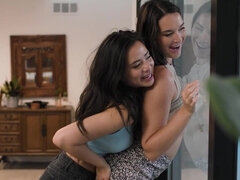 Asiatique, Gros cul, Doigter, Hd, Léchez, Orgasme, Chatte, Réalité