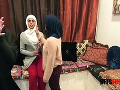 Muslim arab females fucking with hijab before marriage