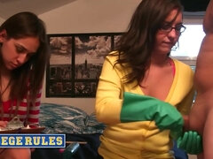 デカチン, デカパイ, 茶髪の, 大学生, イマラチオ, 学生寮, 自然山雀, おもちゃ