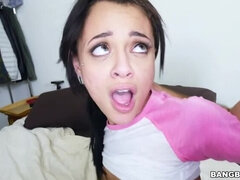Holly Hendrix: On the Verge of Getting Caught with Her Stepbrother