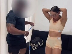 Leie, Arsch, Grosser schwanz, Schwanz, Sporthalle, Selbstgemacht, Orgasmus, Jungendliche (18+)