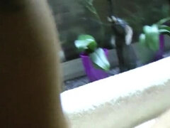 Blond, Stel, Vuisten, Huisvrouw, Rijpe lesbienne, Doordringend, Oud, Vrouw