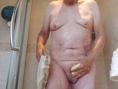 Amateur, Cuarto de baño, Británico, Gay, Ducha, Solo