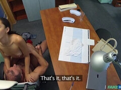 Classy fiancée's blowjob sex