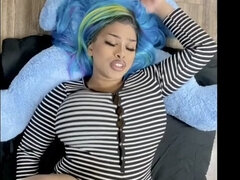 Grosser arsch, Grosse titten, Vollbusig, Schwarz, Selbstgemacht, Masturbation, Pov, Titten