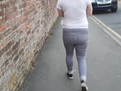 Ongeluk, Enthousiasteling, Blond, Brits, Fetisj, Hd, Spijkerbroeken, Openbaar