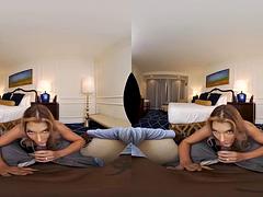 Naughty America - Reverse Cowgirl VR on black cock - Interracial series: Porn