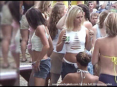 super-naughty strippers nude during a fest