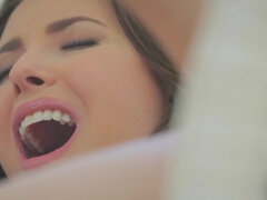 Cul, Grosse bite, Sucer une bite, Brunette brune, Érotique, Seins naturels, Chatte, Nénés