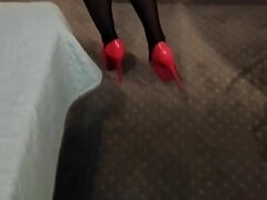 Amateur, Poupée, Femme dominatrice, Fétiche, Hd, Talons, Latex, Caoutchouc