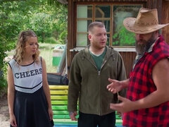 Blondine, Blasen, Gehörnter ehemann, Tschechisch, Hd, Im freien, Muschi, Rasiert