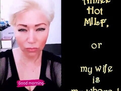 素人, ブロンド, フェラチオ, エロ熟女, ディルド, 汚れた　, オーガズム, 濡れ