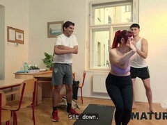 Amerikanisch, Grosse titten, Hardcore, Reif, Natürlich, Natürlichen titten, Rotschopf, Lehrer