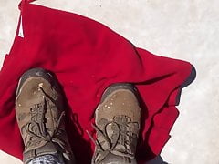 trample on red 1 skirt