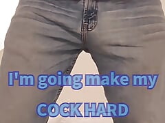 Big cock hands free erection and hands free cumshot